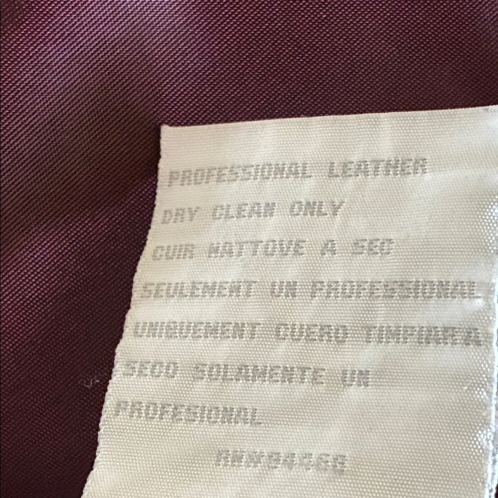 Liz Claiborne Black Leather Outerwear - Picture 7 of 7